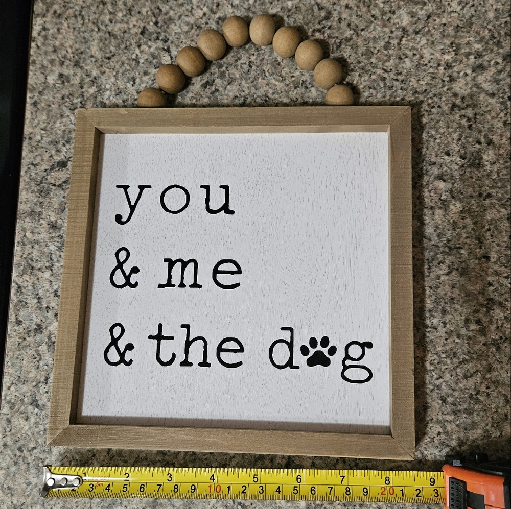 Dog Decor Sign - Picture 3 of 3
